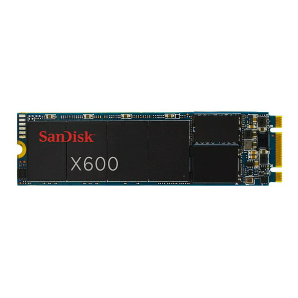 SanDisk X600 - SSD - 256 GB - internal - M.2 2280 - SATA 6Gb/s