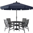 thumbnail image 1 of Sombrilla de patio ABCCANOPY Premium, 2,7 m, azul marino, impermeable, 1 of 8