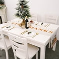 thumbnail image 4 of Chemin de Table d'Automne 70 Pouces de Long Orange Citrouille Érable Coton Lin Foulards de Commode Chemin de Table pour Cuisine Café/salle à Manger/canapé/table d'Appoint Chambre Maison Salon Foulards Déco pour Fête Di, 4 of 5