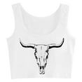 thumbnail image 4 of Débardeur d'Été Sans Manches Imprimé pour Femmes Col Rond Mode Confortable Camisole pour Dames, 4 of 4