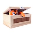 thumbnail image 1 of Xinhome No toques la caja inútil con actitud Déjame en paz Sorpresas Máquina-Gags y bromas decorativas y duraderas Diversión sin fin- Lindo tigre, 1 of 3
