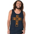 thumbnail image 3 of Love God Cross Christian Jesus Christ Tank Top T Shirts Men Women Brisco Brands S, 3 of 6