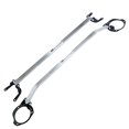 thumbnail image 2 of Megan Racing Front and Rear Upper Polish Race Spec Strut Bar (MR-SB-SI15FU-1P) (MR-SB-SI15RU-1P), 2 of 4