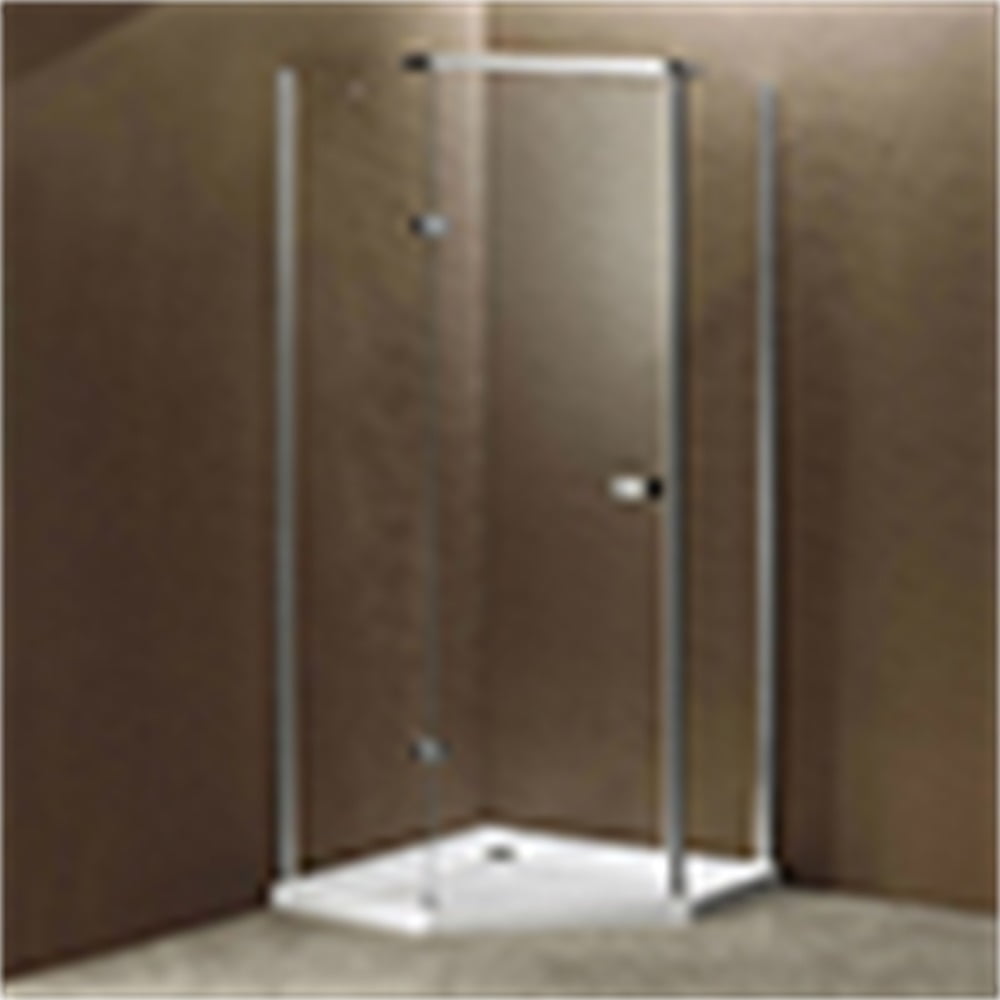 Kepooman 36" x 76" Bathtub Door, Tempered Glass & Aluminum Frame Shower Door for Bathroom, Hinged Shower Enclosure Kepooman 36" x 76" Bathtub Door, Tempered Glass & Aluminum Frame Shower Door for Bathroom, Hinged Shower Enclosure