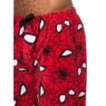 thumbnail image 3 of Pantalones de pijama Marvel Spider-Man para hombre Lounge Polyester, 3 of 3