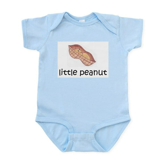 CafePress - Little Peanut Body Suit - Baby Light Bodysuit, Size Newborn - 24 Months