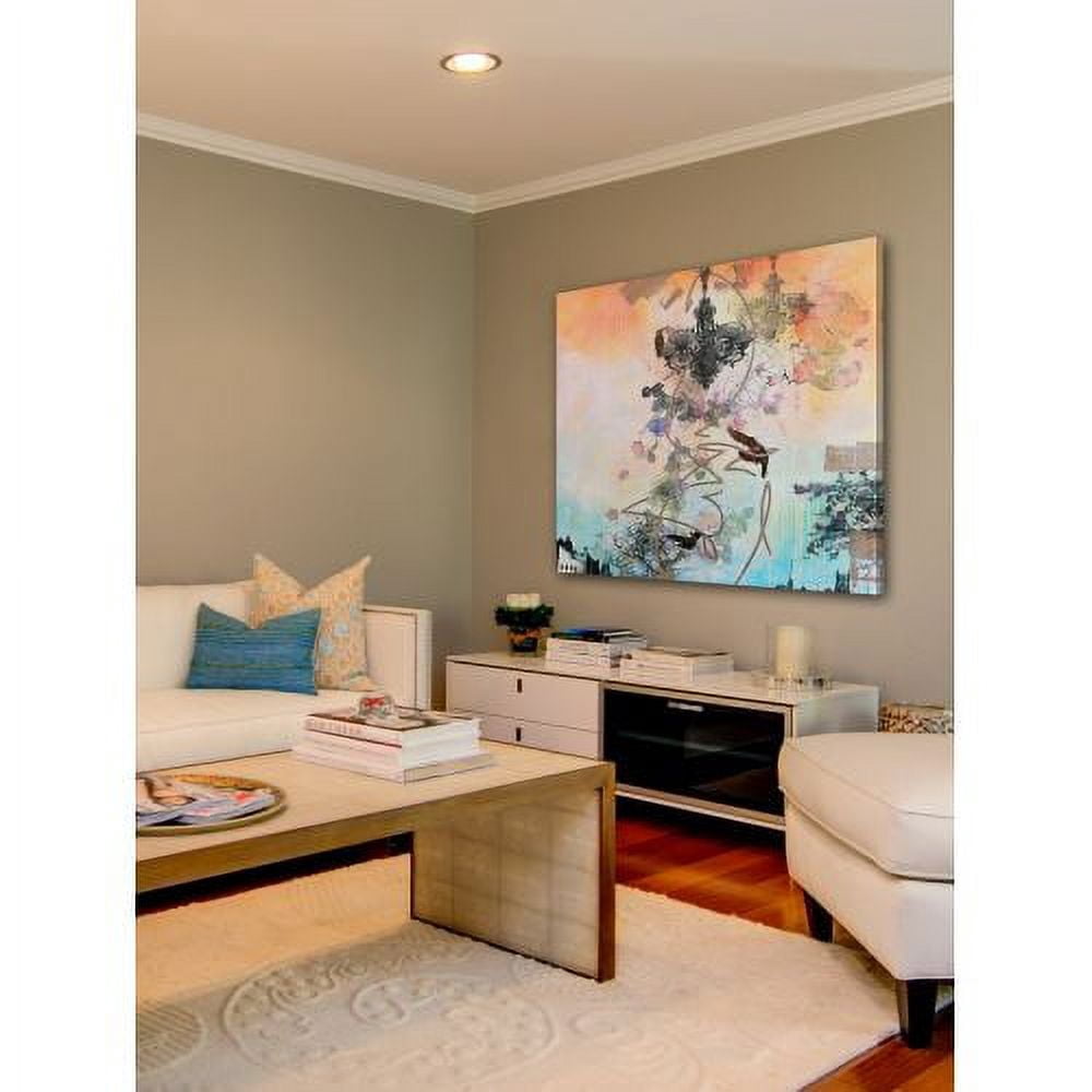 Marmont Hill "Chandelier" by Tracy Silva Barbosa Painting Print on Canvas