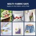 thumbnail image 4 of Bluebird Fabric Paint, Lemon Yellow, 8.5 Fl Oz, Permanent Fabric Paints for Clothes, Furniture Upholstery, 4 of 4
