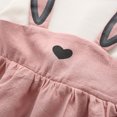 thumbnail image 7 of WOYY Toddler Girls Cute Bunny Long Sleeve Romper Cotton Casual Soft Dress, Sizes 2-3T, 7 of 7