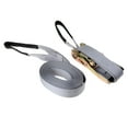 thumbnail image 2 of LOVIVER Slackline Kit 2" x 36' Adventure Sports Trick Line Camping Birthday Backyard Gray, 2 of 8
