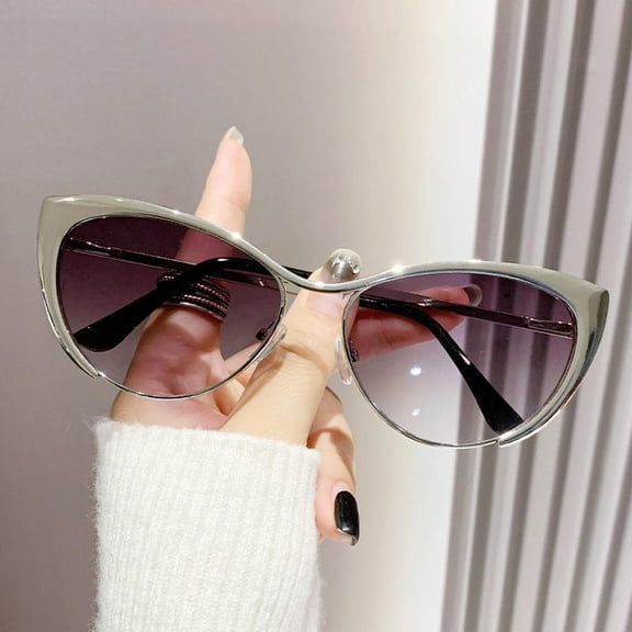 Casual Cat Eye Designer Sunglasses Women Men Metal Frame Luxury Sun Glasses Female Male Brand Fashion