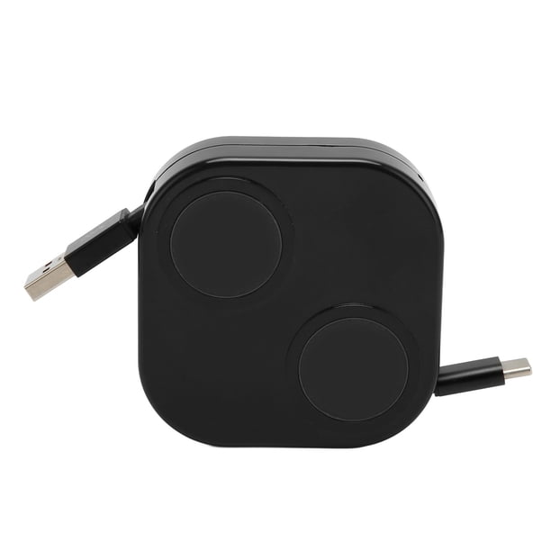Cable De Carga USB Retráctil, 3 En 1 Cable Cargador Multi USB Multifuncional Puerto Micro USB 5A Para Teléfono Móvil