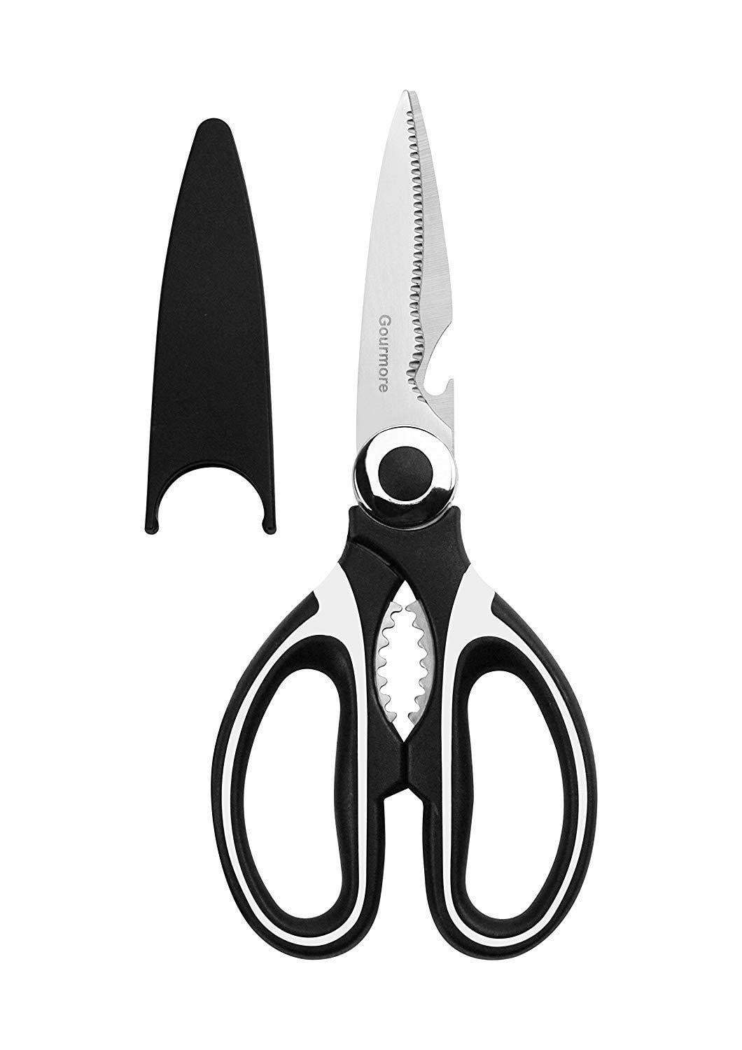 Professional Poultry Shears - Ultra Sharp and Heavy Duty Kitchen Scissors, Size: 9.45 x 2.76 x 0.79, Black