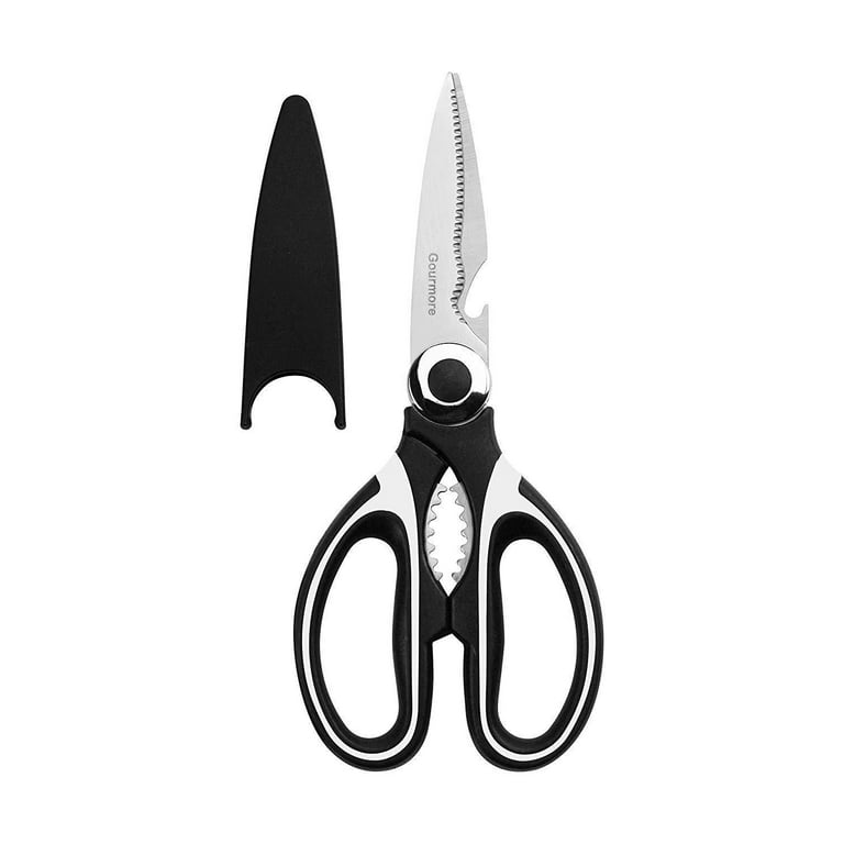 Mr. Pen Kitchen Scissors - Heavy Duty Utility Come Apart Kitchen Shears For  Chicken, Meat, Food, Vegetables - 9.25 Inch Long - Black And Blue Handle 