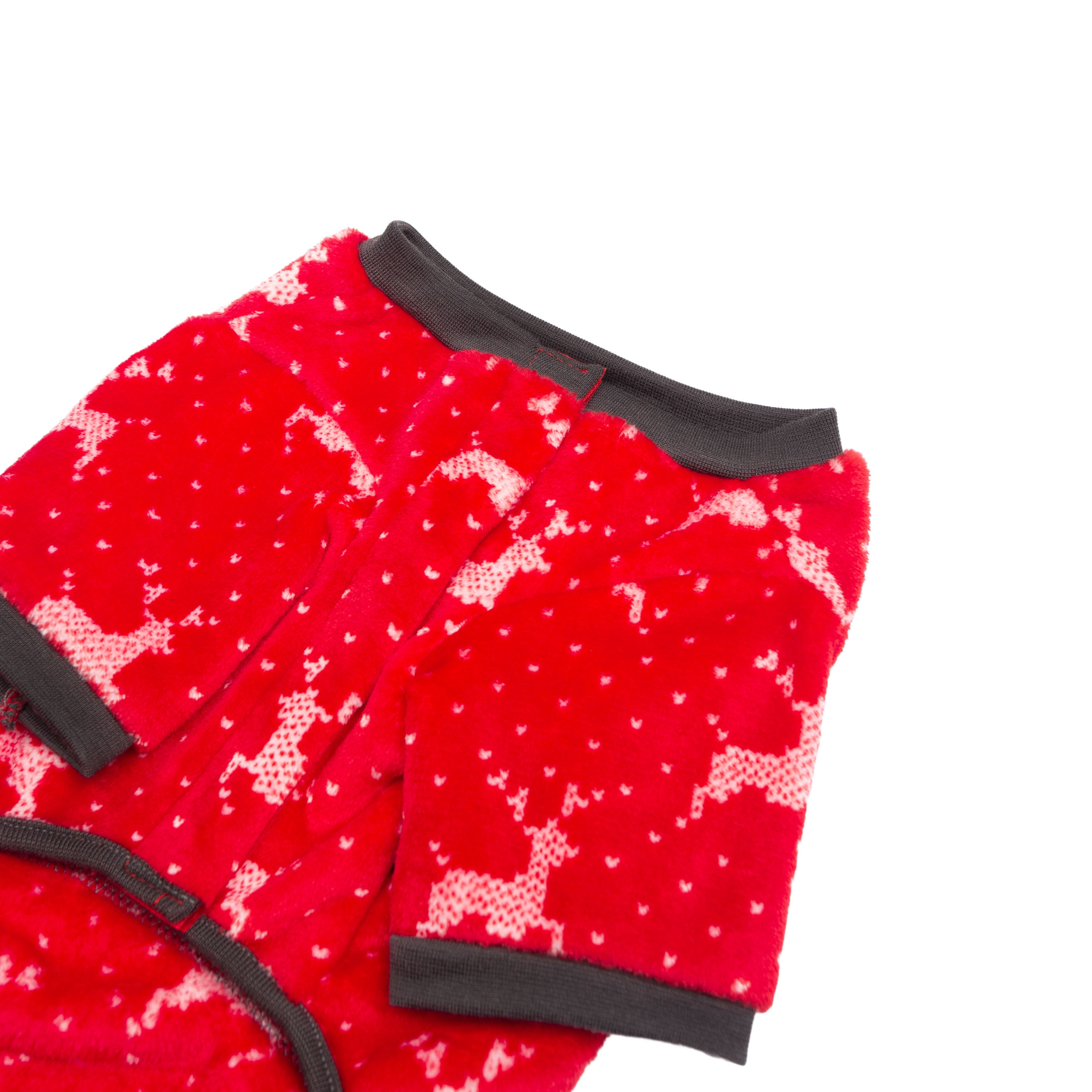 One Paw, Holiday Reindeer PJ, Dog Pajamas, Super Soft Fabric, ONEPAW EX REINDEER PAJAMA