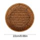 thumbnail image 3 of CaiYueKe Plastic Woven Storage Basket Tray for Kitchen Fruit Vegetables Snacks Candy Bread Organization Multi Functional Home Decor Imitation Vines Rattan Style, 3 of 9
