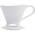 thumbnail image 2 of 1 Cup Porcelain Pour-Over Cone Coffeemaker, Glossy White, 2 of 4