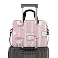 thumbnail image 2 of 16inch Laptop Briefcase, Business Laptop Bag with Detachable Strap & Padded Compartment, Water-Resistant Polyester，Snowman, 2 of 8