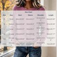 thumbnail image 2 of cocolona Womens Fall Sweater Plus Size Long Sleeve Decorative Buckle Crew Neck Sweaters, 2 of 7