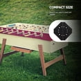 thumbnail image 3 of Shisuyan 4Pcs Table Football Foot Pads Foosball Machine Accessories Replacement Foot Mats for Table Football, 3 of 9