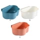 thumbnail image 3 of Cubo de basura colgante Wosthever para puerta de armario de cocina multifuncional Robusto ligero Blanco, 3 of 6