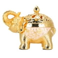 thumbnail image 4 of Tabletop Incense Burner,Elephant Shaped Incense Burner Aromatherapy Ornament Home Decoration Optimal Efficiency, 4 of 6