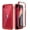 Red, variant on CellEver for iPhone SE 2020/7/8 Case with Screen Protector, Clear Full Body Heavy Duty Anti-Slip Cover (2X Glass Screen Protector Included) - Mint