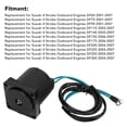 thumbnail image 3 of Engine Tilt Trim Motor, Quick Response Tilt Trim Motor Rugged 5032636 Reversible Rustproof  For Outboard Motor 4 Stroke DF150 DF300, 3 of 8