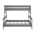 thumbnail image 4 of Plank+Beam Farmhouse Twin XL over Queen Bunk Bed for Adults Solid Wood, Driftwood, 4 of 5