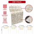 thumbnail image 5 of Yellow Spring Floral Table Runner 90 Inches Long,Elegant Watercolor Summer Botanical Cotton Linen Table Runners Dresser Scarves,Decorative Tabletop Scarf Furniture Cover for Home Dinner Party 13"x90", 5 of 8
