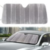 Auto Drive 1 Count Heavy-duty Silver Accordion Sunshade Product Size 63'' x 28.5'',