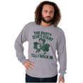 thumbnail image 5 of Popeye Saint Patricks Day Party Long Sleeve TShirt Men Women Brisco Brands S, 5 of 6