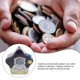 thumbnail image 3 of Tinplate Piggy Bank Portable Money Saving Box Compact Money Bank Decor, 3 of 4
