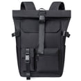thumbnail image 1 of Mochila Btafrte Con Tapa Enrollable Para Hombre Negro, 1 of 7
