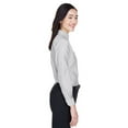thumbnail image 3 of Ultraclub 8990 Women Classic Wrinkle-Free Long-Sleeve Oxford, 3XL, CHARCOAL, 3 of 3