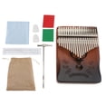 thumbnail image 2 of Kalimba Thumb Piano Instrument 21 Keys Handmade Mahogany Metal with Engraved Note Names for Beginners Adults Kids Professionals, 2 of 7
