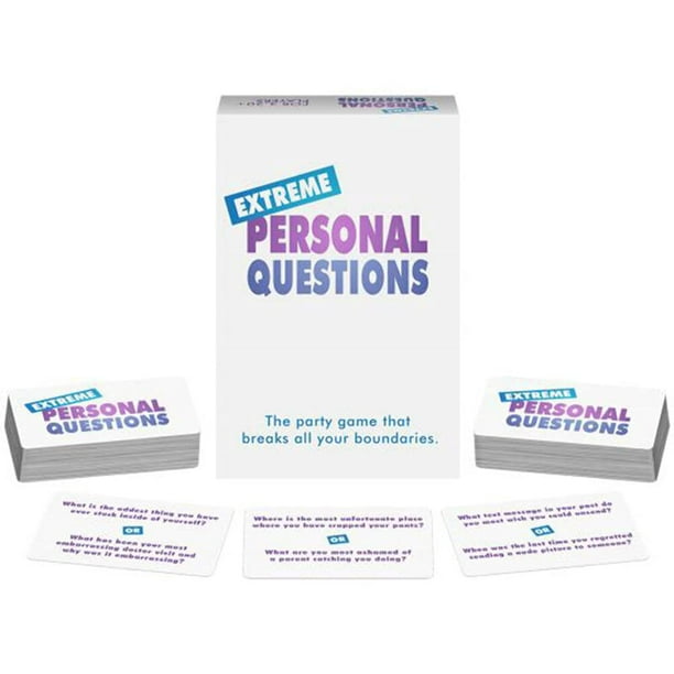 Juego de fiesta para adultos Extreme Personal Questions - Kheper Games