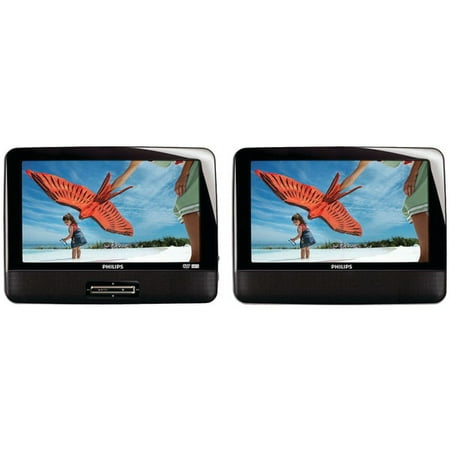 PHLIPS RBPD9012/37S 9″ Refurbished Dual-Screen Portable DVD Player PHLIPS RBPD9012/37S 9″ Refurbished Dual-Screen Portable DVD Player