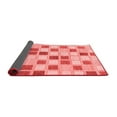 thumbnail image 2 of Ahgly Company Indoor Round Checkered Red Modern Area Rugs, 7' Round, 2 of 4