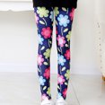 thumbnail image 2 of VERUGU Girls Leggings Fall Winter Kids Printed Milk Silk Pattern Leggings Toddler Comfortable Slim Cropped Trousers Multicolor 4 Years, 2 of 4