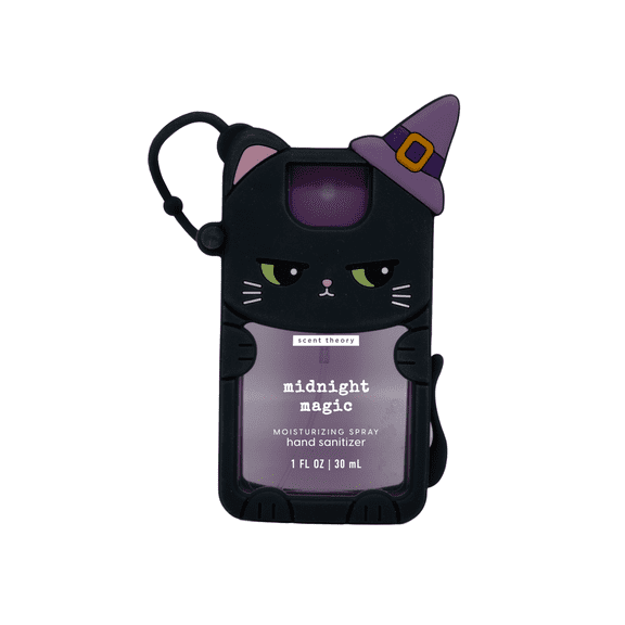 Scent Theory Hand Sanitizer Spray, Midnight Magic Hand, Black Cat, 1 fl oz