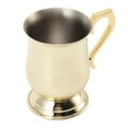 thumbnail image 4 of Moscow Cocktail Mule Mug, Cocktail Mug Stainless Steel Long Lasting Multipurpose  For Cocktails For Iced Coffee Rose Gold,Gold Plated, 4 of 8