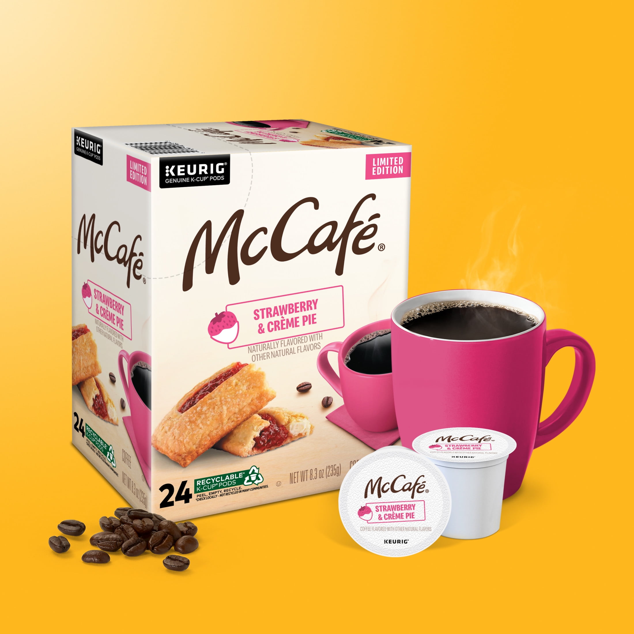 McCafe - Brandclub - McCafe, Strawberry & Crme Pie Limited Edition