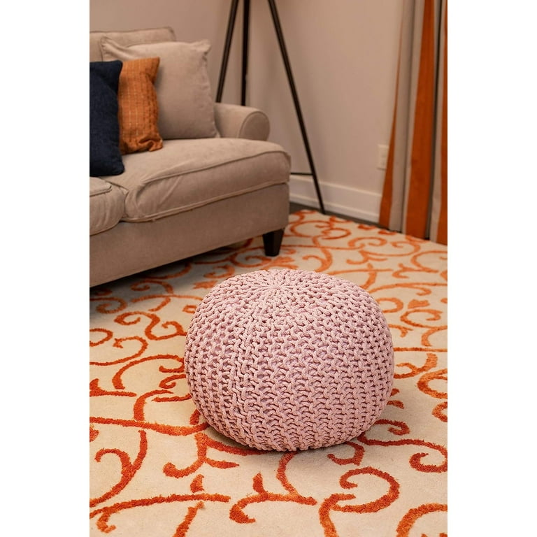 Small floor pouf discount