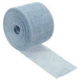 thumbnail image 1 of Unique Bargains 2 Inch x 11 Yards Jute Crafts Party Wrapping Decoration Burlap Fabric Ribbon Light Blue, 1 of 6