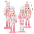 thumbnail image 4 of MesaSe 4pcs Christmas Nutcracker Adornments Xmas Hanging Pendants Nutcracker Desktop Decoration, 4 of 6