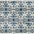 thumbnail image 4 of oneOone Organic Cotton Poplin Twill Fabric Triangle Ikat Printed Craft Fabric BTY 42 Inch Wide, 4 of 4