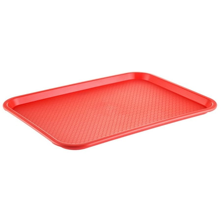 

Tray PP Fast Food/Cafeteria Orange 16x12 Plastic Orange 24 packs