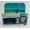 Blue, variant on Your Zone 24-Piece Plastic Kids Dinnerware Set with 4 Trays, Bowls, Plates, Cups, Forks, Spoons in Orange, Blue, Aqua, Green