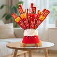 thumbnail image 4 of 2026 Year of the Horse Spring Festival Decoration, Plush Candied Hawthorn Skewer Ornament, Desktop Lunar New Year Photo Prop and Red Envelope Party Accent, 4 of 6